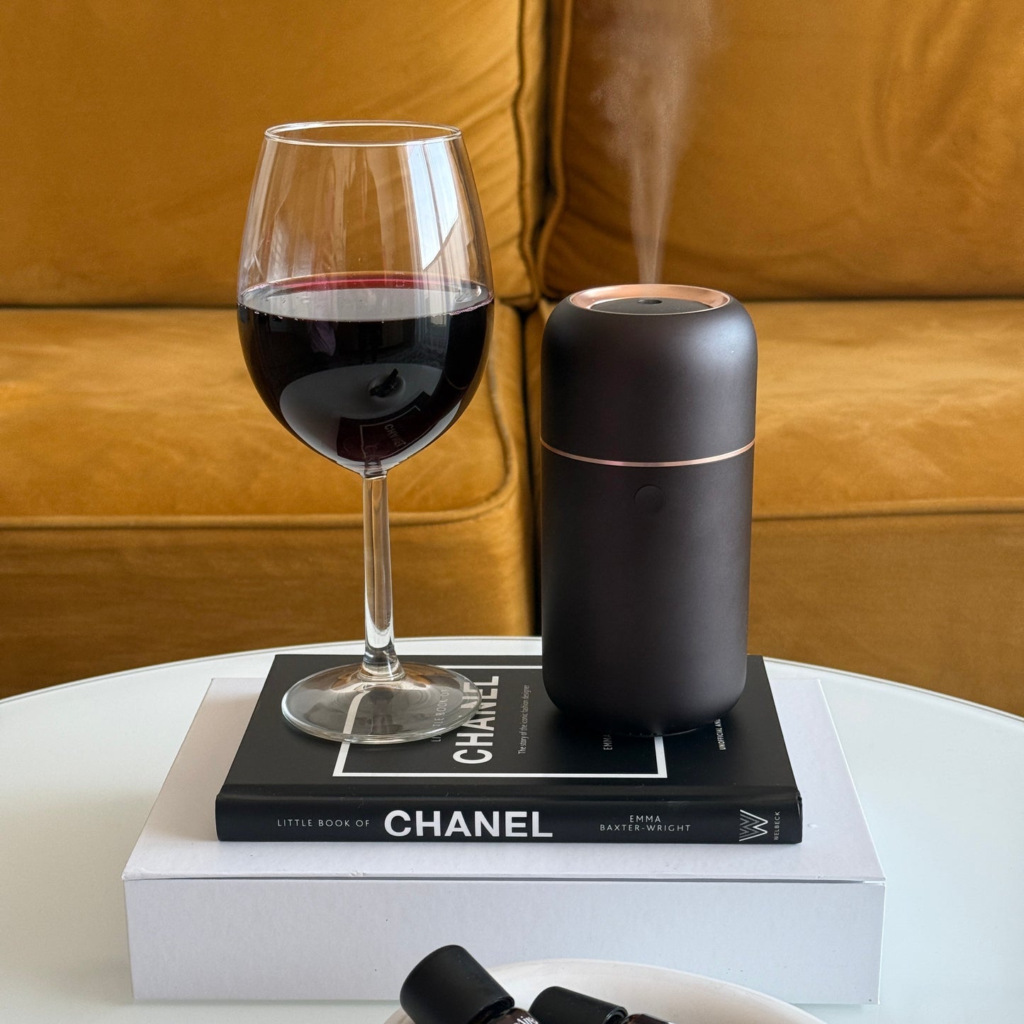 CHIC BLACK | Aróma difuzér | bezdrôtový